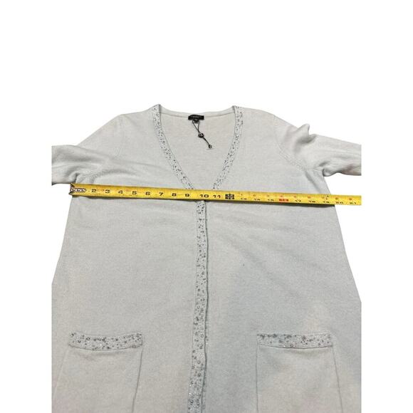 Talbots Sweater Luxury Light Blue Size M - Picture 3 of 9